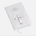 New Testament Bible With Sterling Silver Cross