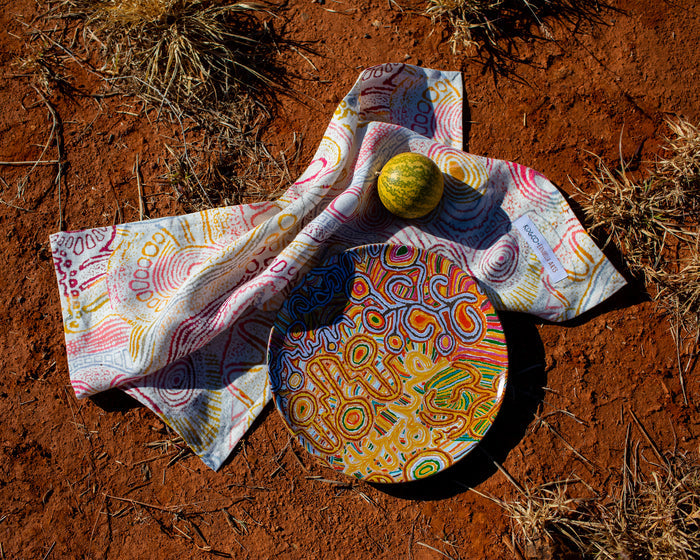 Ngayuku Ngura Ceramic Dining Plate Set