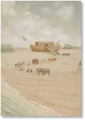 Noah's Ark Vertical Print
