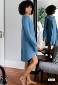 Norah bamboo long sleeve nightshirts by Yala Denim