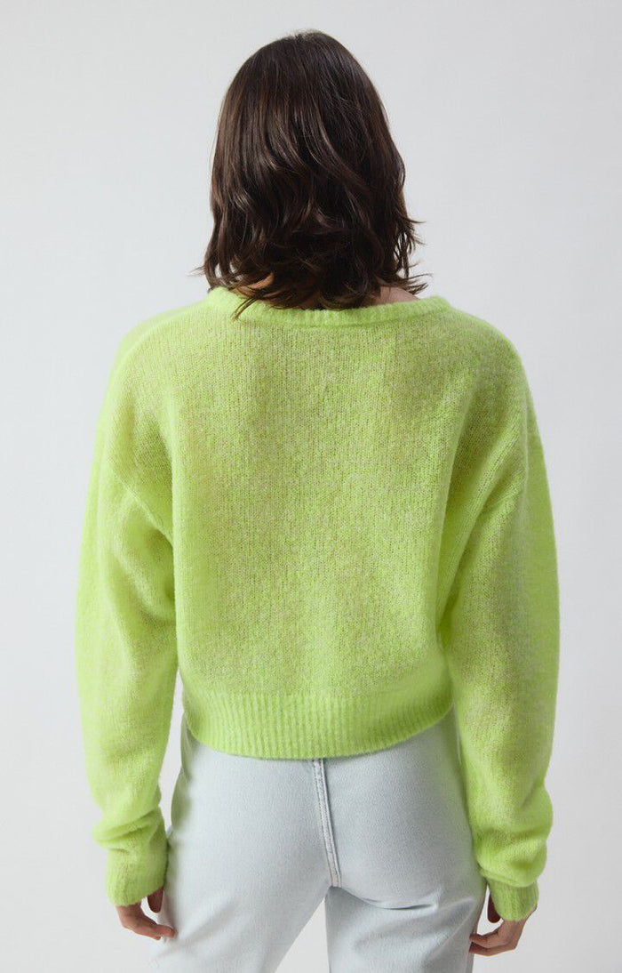 Nuggy Sweater - Fluro Lemon Melange