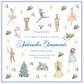 Nutcracker Acrylic Ornaments Set