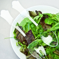 Old Fashioned Salad Tongs - Clear
