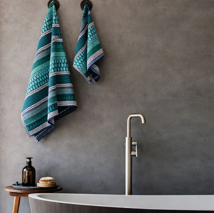 Olivia towels by Margo Selby