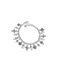 One Cross Charm Bracelet