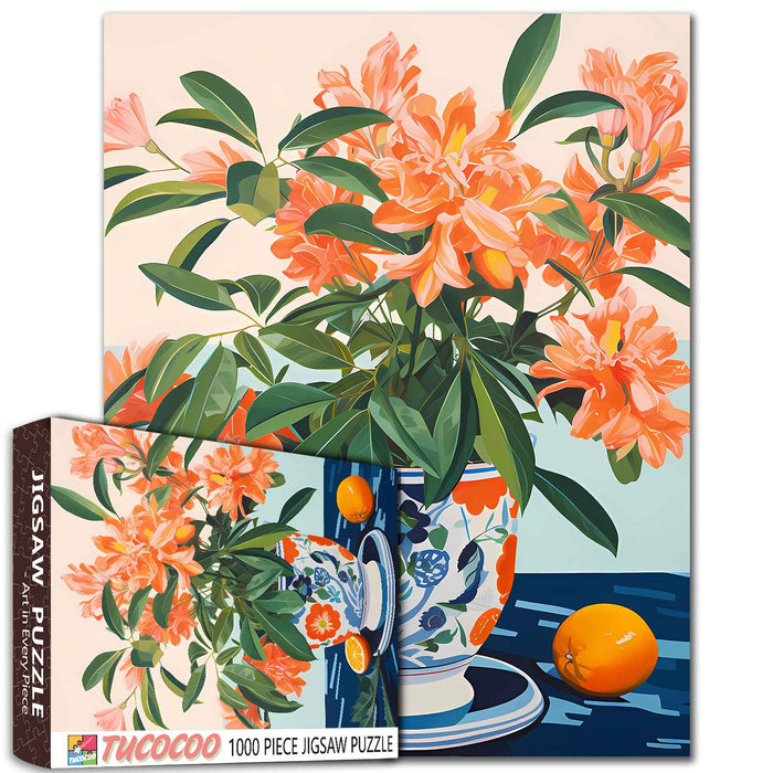 Orange Blossom Jigsaw Puzzle
