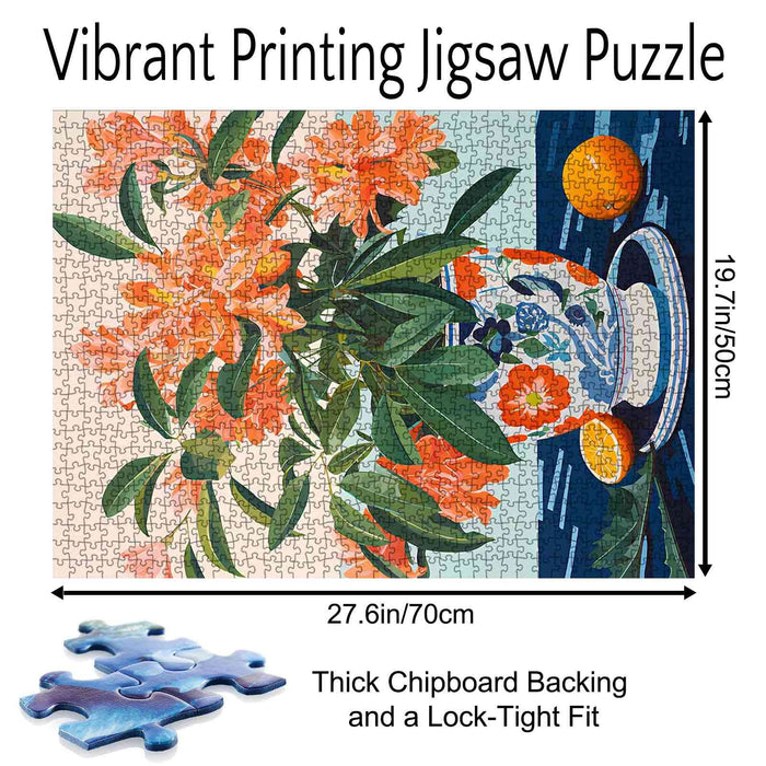 Orange Blossom Jigsaw Puzzle