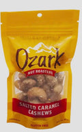 Ozark Nut Salted Caramel Cashews 3.5 Oz