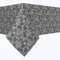 Paisley Petals Black Lace Rectangles