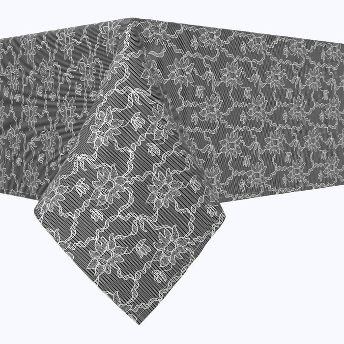 Paisley Petals Black Lace Rectangles