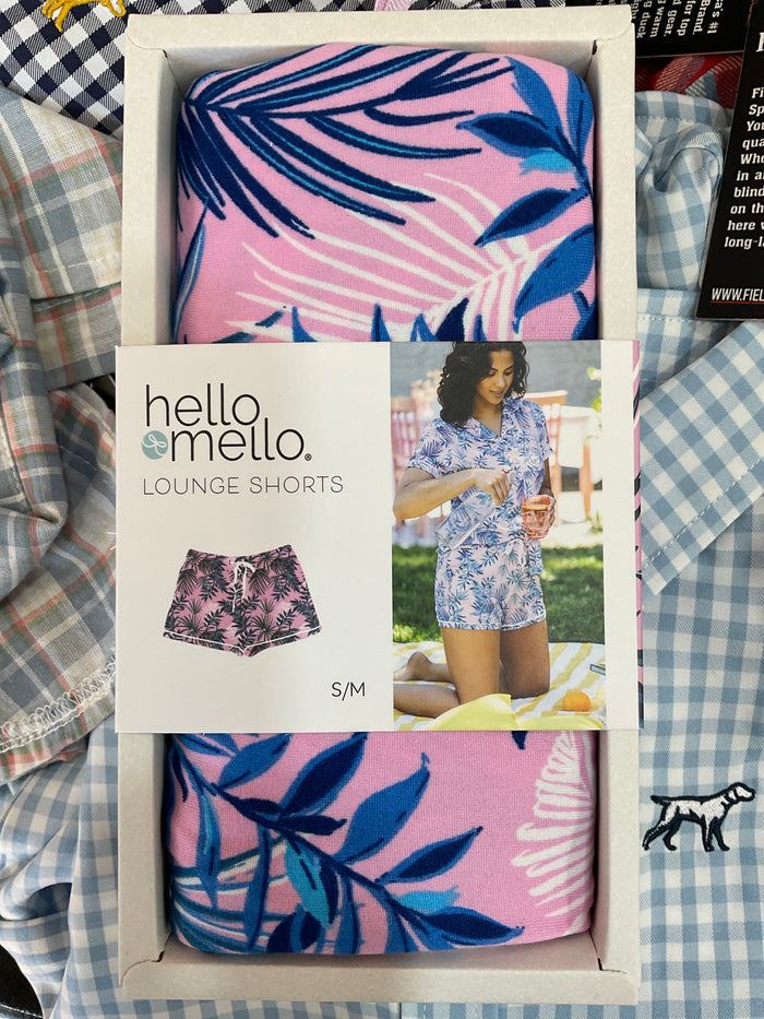 Palm down lounge shorts