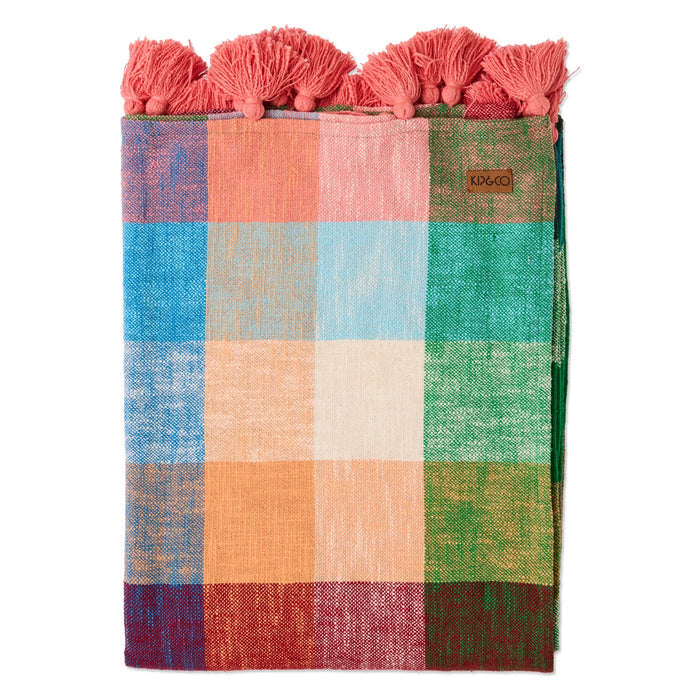 Paloma Tartan Woven Throw
