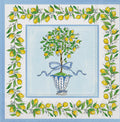 Paper Cocktail Napkins 20 Ct Rosanne Beck Lemon Topiary