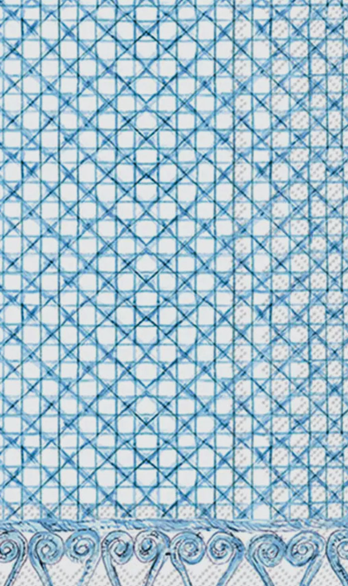 Paper Guest Towels 16 Ct Botanical Cane Blue
Rosanne Beck