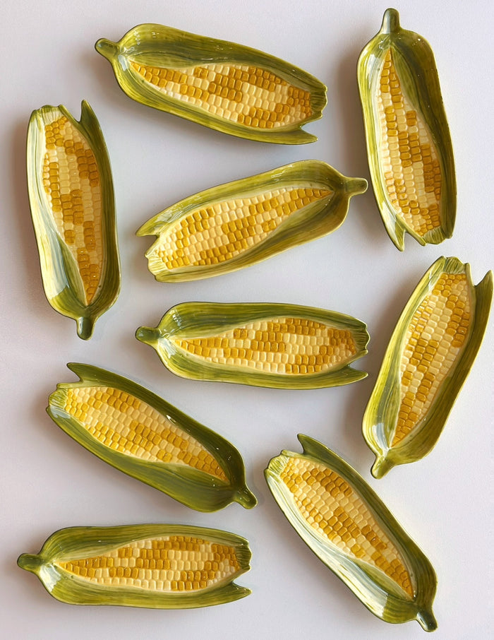 Patch Ceramic Corn Dish