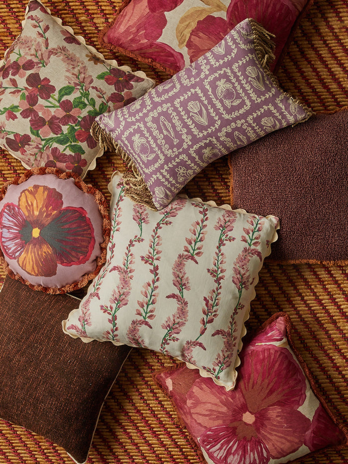 Penny Pink Floral Cushion