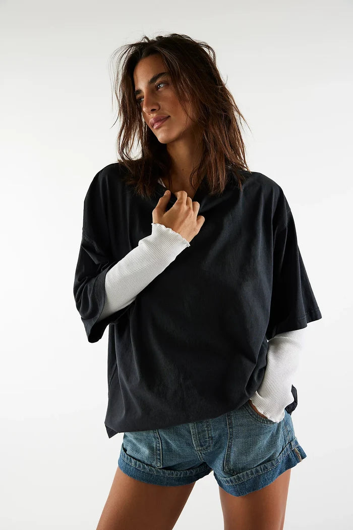 Perfect Oversized Tee - Black