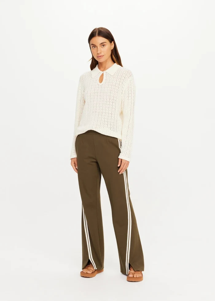 Petra Flare Pant - Olive