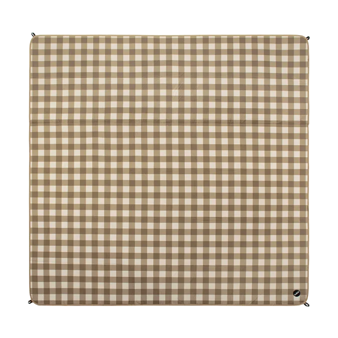 Picnic Mat - Olive Gingham