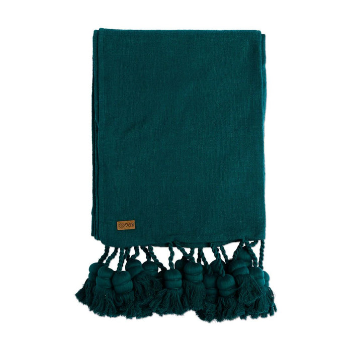 Pine Tassel Throw