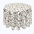 Pinecones Allover Round Tablecloths