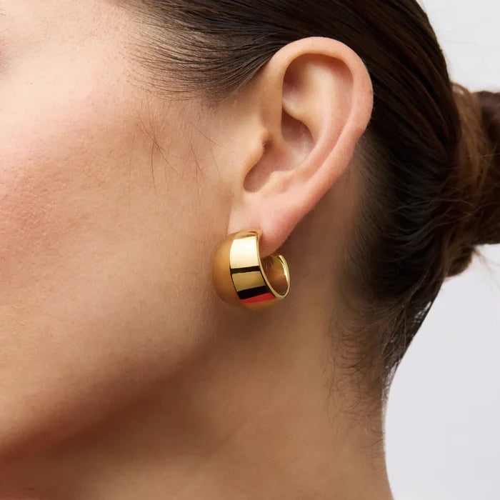 Piper Chunky Hoop Earring - Gold