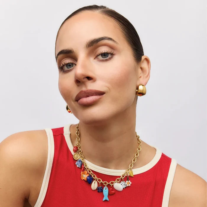 Piper Chunky Hoop Earring - Gold