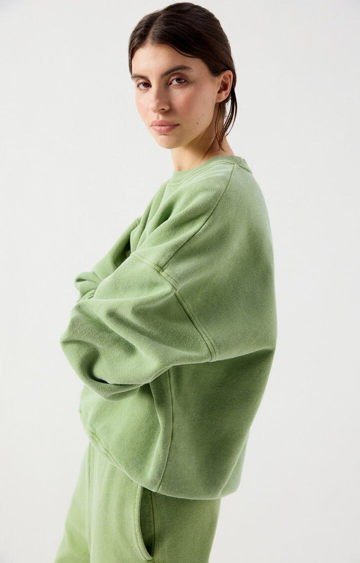 Plizzy Sweater - Vintage Lemongrass