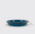 Prussia Blue Pasta Bowl, Enamelware