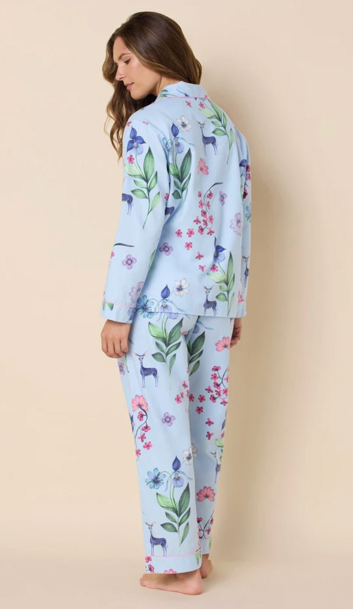 Queen Bee Deerly Flannel Pajamas