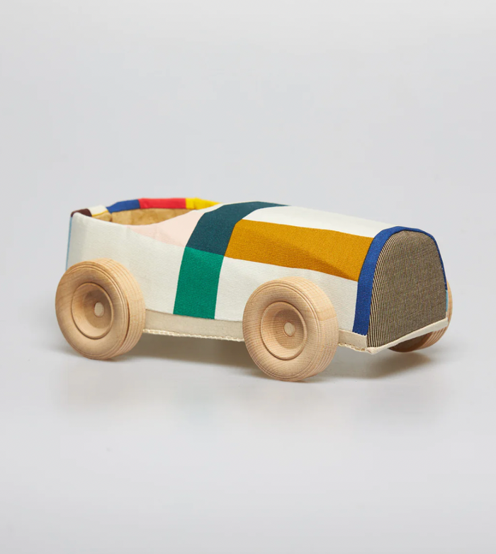 Race Car, V-6 Geo-Block Print