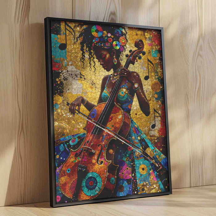 Radiant Cello Melody Jigsaw Puzzle