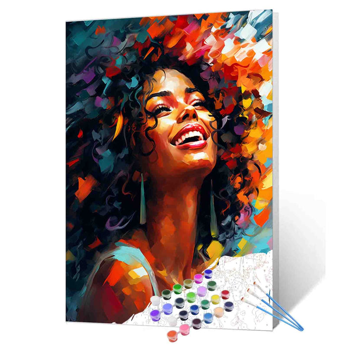 Radiant Joyful Spirit Paint by Numbers