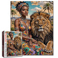 Radiant Queen Lion Spirit Jigsaw Puzzle