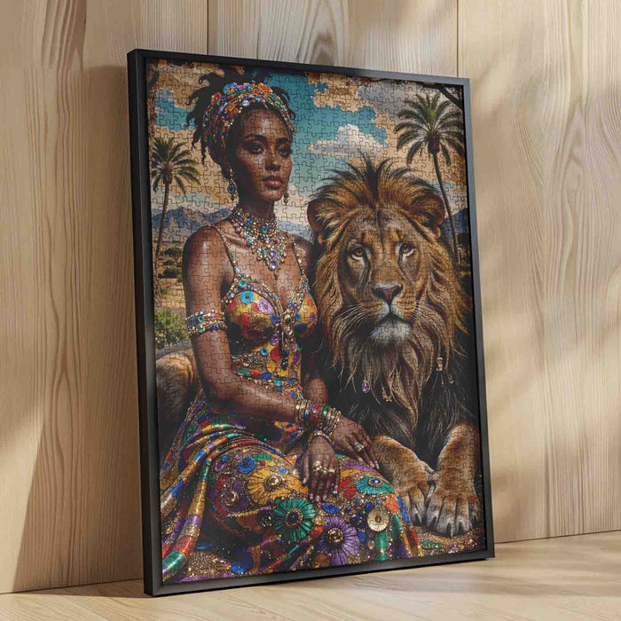 Radiant Queen Lion Spirit Jigsaw Puzzle