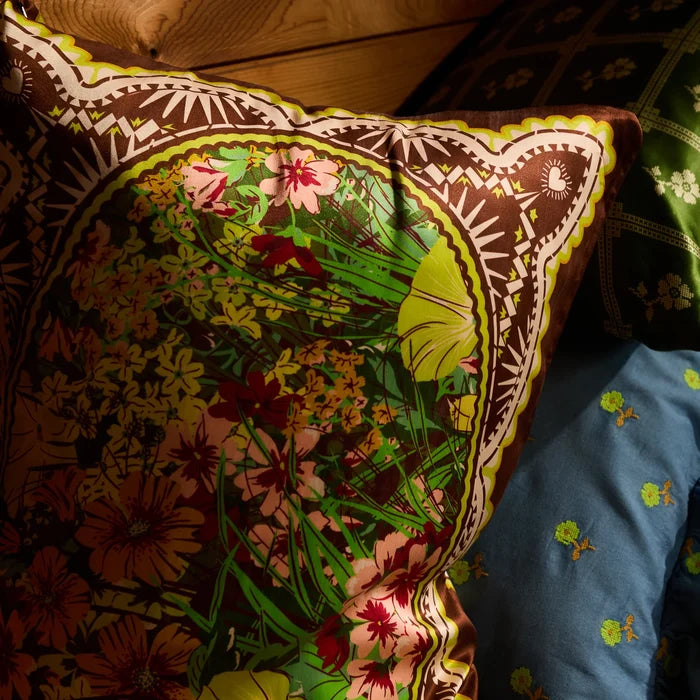 Ramona Silk Pillowcase - Umber