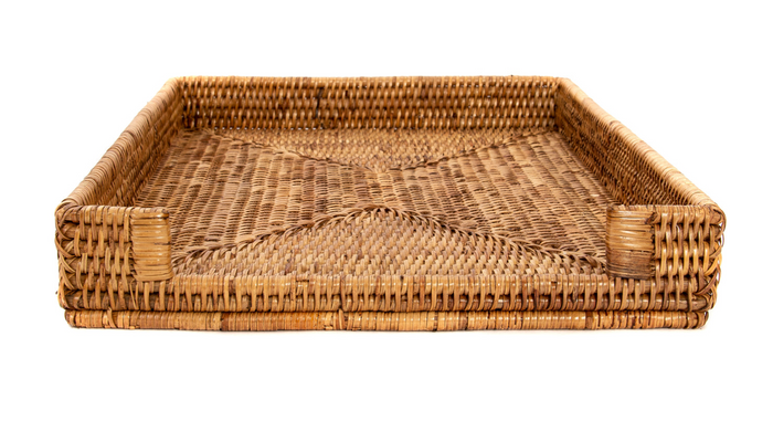 Rattan Office Paper Tray