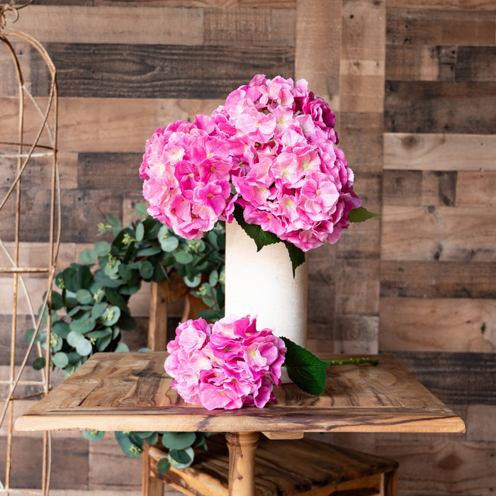 Real Touch Hydrangea - 20 Inch - Pink