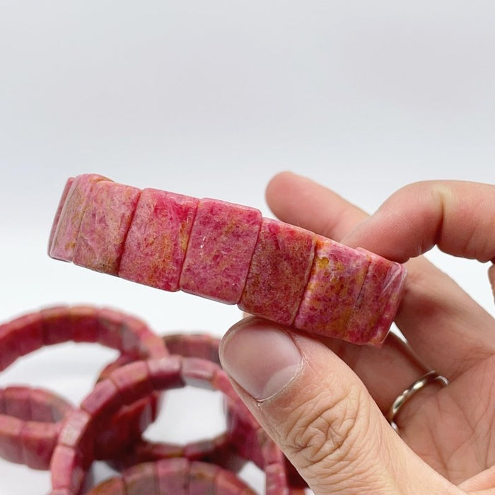Red Rhodonite Bracelet Crystal Wholesale -Wholesale Crystals