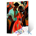 Romantic Dance Embrace Paint by Numbers