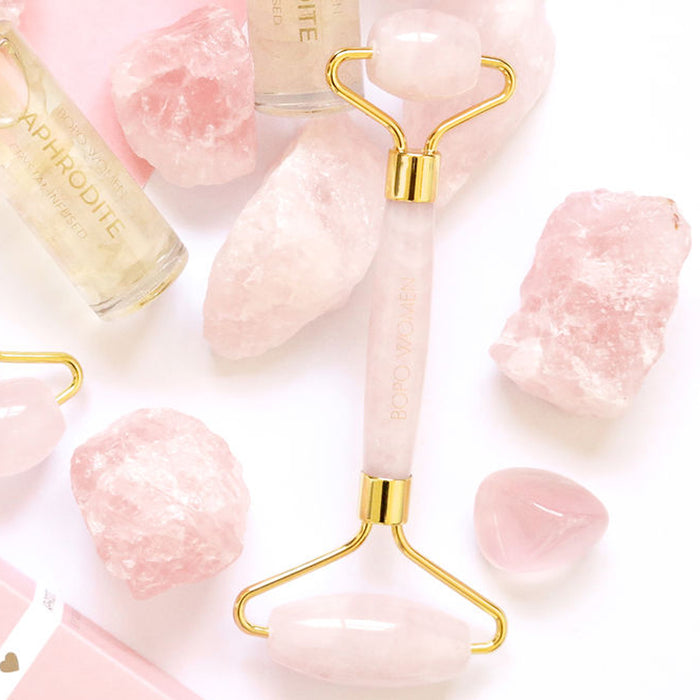 Rose Quartz Facial Roller