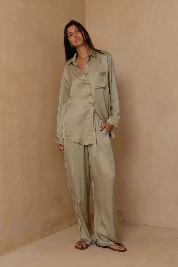 Roshi Shirt - Desert Sage