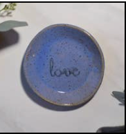 Round Love Dish - mini