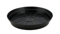 Greenri Planter Round Plates BLACK round planter plate - product view 2