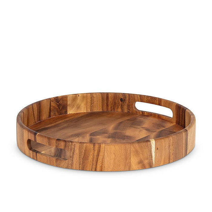 Round Tray w/Handles-13"D