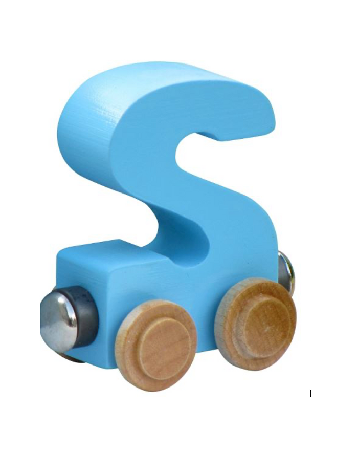 S - Name Train Pastel