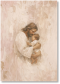 Safe in His Arms, Girl - Print