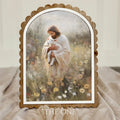 Scalloped Arch Wooden Frame - 10x14