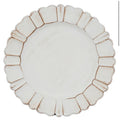 Scalloped ruffle charger