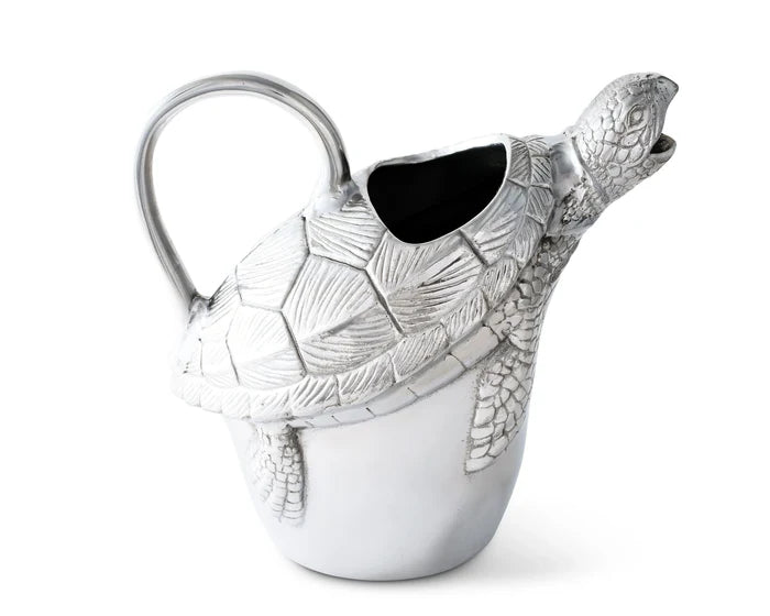 Sea Turtle Pitcher • Coastal Compass Home Decor